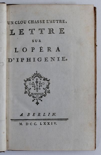 [Pièces de circonstance. 1774]. Recueil réunissant 9 publications, toutes parues...