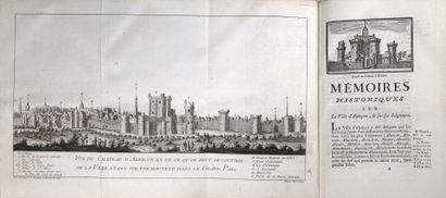 3 volumes. MANCEL (Georges). Les monuments historiques de l'Orne. Arrondissements...