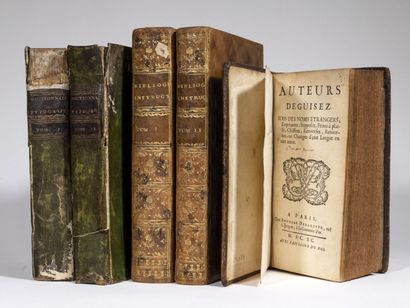 [Bibliographie]. 5 volumes. [Bibliography]. DEBURE (Guillaume-François). Instructive...