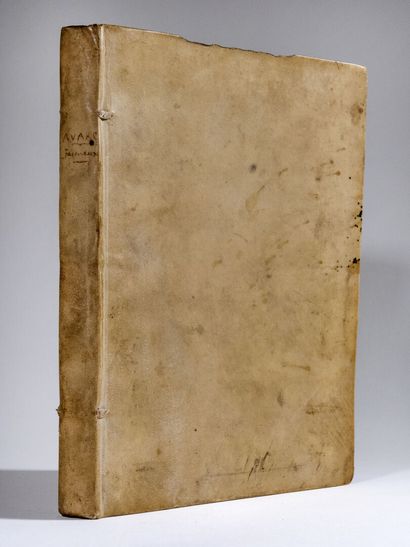 [Manuscrit]. [COYPEL (Charles-Antoine)]. L'avare fastueux, comédie. S.l., s.n., XVIIIe siècle. 