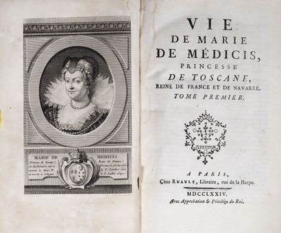 [THIROUX D'ARCONVILLE (Marie-Geneviève-Charlotte)]. Vie de Marie de Médicis, princesse...