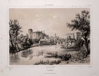 WISMES (Olivier de). La Vendée. Nantes, Sébire ; Paris, Goujon, Gihaut, [1852]. WISMES...