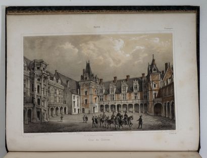 LA SAUSSAYE (Louis de). Histoire du château de Blois. Paris, Techener, 1840. LA SAUSSAYE...