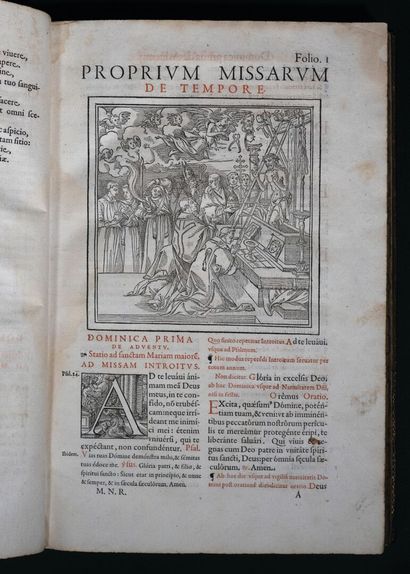 [Livre du XVIe siècle]. MISSALE ROMANUM, ex decreto sacrosancti Concilii Tridentini...