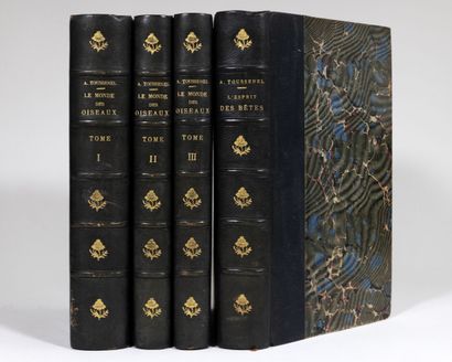 TOUSSENEL (Alphonse). 4 volumes.