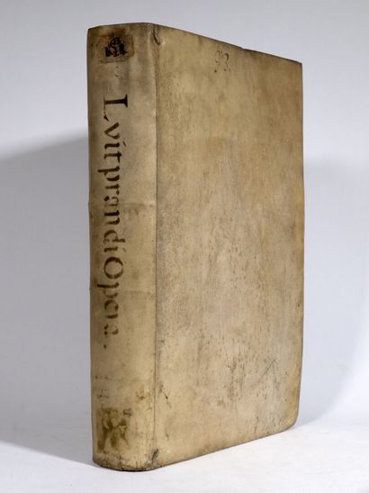 [RUBENS]. LIUTPRAND DE CREMONE. Luitprandi Opera quae extant. Chronicon et Adversaria nunc primum in lucem exeunt Antverpiae, ex Off. Plantiniana B. Moreti, 1640. 