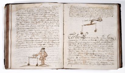 [Manuscrit]. [Physique]. PHYSICA. Manuscrit rédigé entre 1735 et 1745. [Manuscript]....