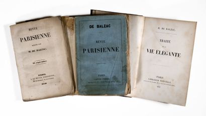 [BALZAC (Honoré de)]. 3 volumes.