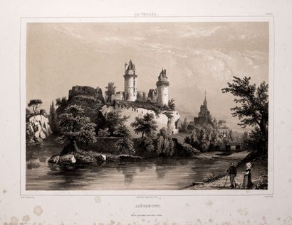 WISMES (Olivier de). La Vendée. Nantes, Sébire ; Paris, Goujon, Gihaut, [1852]. WISMES...