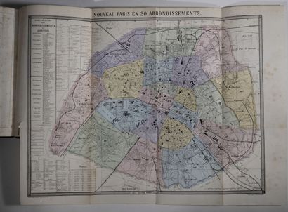 [Paris]. DORÉ. LABÉDOLLIÈRE (Émile de). Le nouveau Paris. Histoire de ses 20 arrondissements....