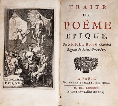 3 volumes : PLUCHE (Antoine). DU MARSAIS. LE BOSSU (René).