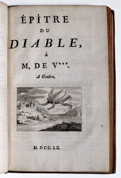 [VOLTAIRE]. Recueil factice réunissant plusieurs pièces, la plupart de Voltaire,...