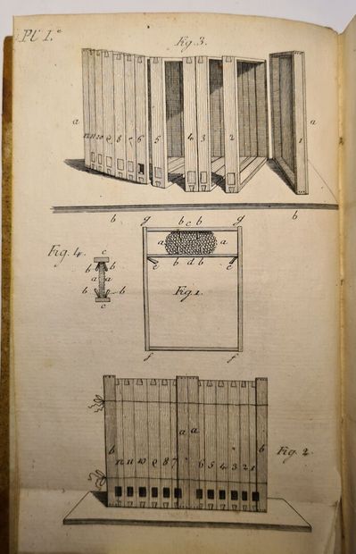[Apiculture]. HUBER (François). Nouvelles observations sur les abeilles… A Genève, chez Barde, Manget & Cie, 1792. 
