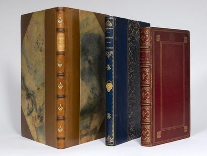 LOT de 3 volumes CHAMPFLEURY. Le violon de faïence. Paris, Dentu, 1877. In-8, VIII-173...