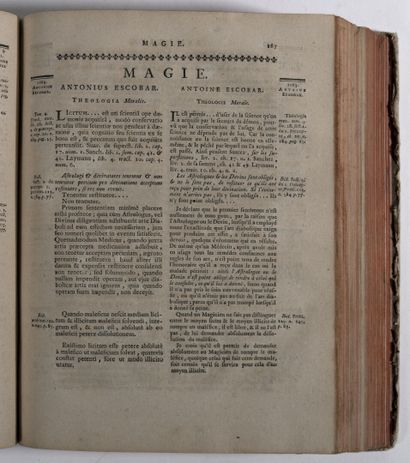 [Jésuites]. 2 volumes [Jésuites]. [ROUSSEL DE LA TOUR, MINARD, GOUJET (C.-P.)]. Extraits...