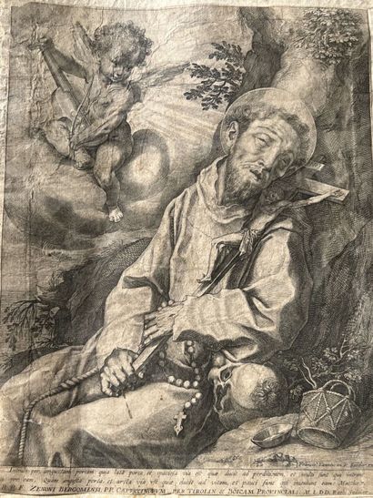 D'après Francesco VANNI (1563 - 1610)
Portrait...