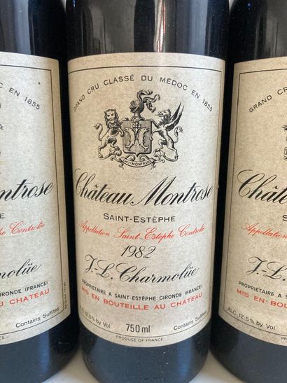 null 1 caisse de 12 bouteilles Château MONTROSE, grand cru classé saint-Estèphe,...