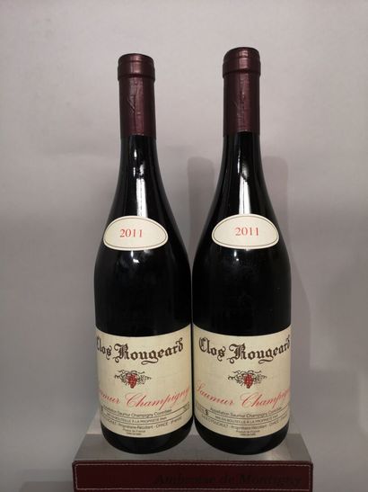 * 2 bouteilles CLOS ROUGEARD - SAUMUR CHAMPIGNY...