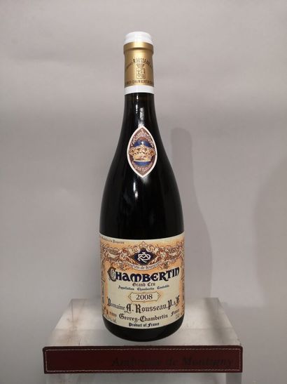 * 1 bouteille CHAMBERTIN Grand Cru - Armand...
