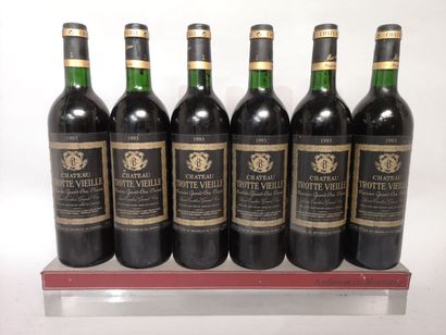 6 bouteilles Château TROTTEVIEILLE - 1er...