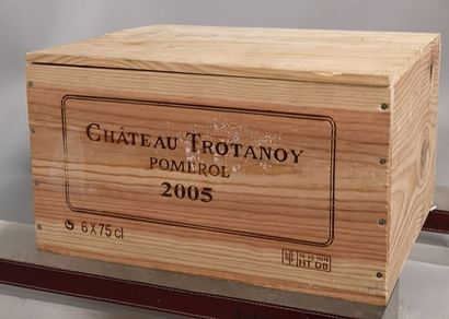 * 6 bottles Château TROTANOY - Pomerol 2005...
