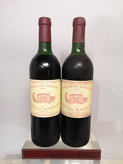 2 bouteilles PAVILLON ROUGE 2nd vin du Ch....
