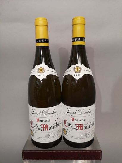 * 2 bottles BEAUNE 1er Cru Clos des Mouches...