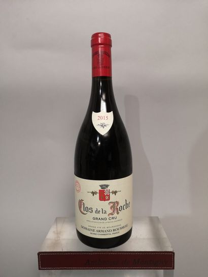 * 1 bouteille CLOS de La ROCHE Grand Cru...