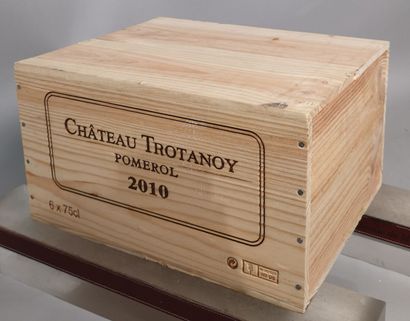 * 6 bottles Château TROTANOY - Pomerol 2010...