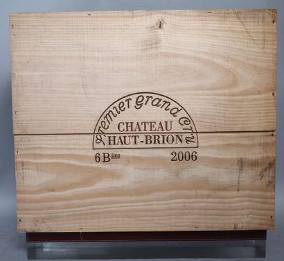 * 6 bouteilles Château HAUT BRION - 1er Gcc...