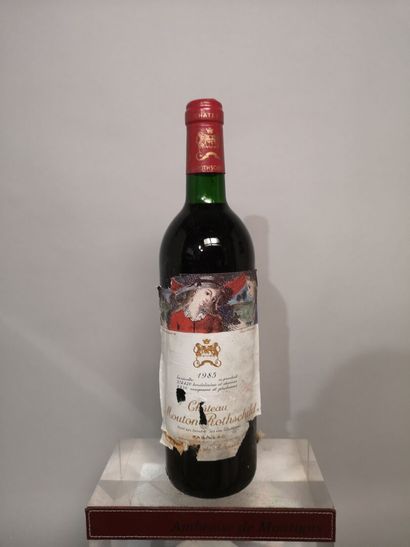 1 bouteille Château MOUTON ROTHSCHILD - 1er...