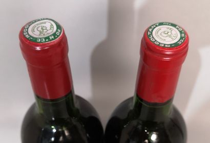 null 2 bouteilles Château DESMIRAIL - 3ème Gcc Margaux 1983	Etiquettes légèrement...