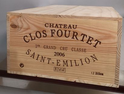 * 12 bouteilles CLOS FOURTET - 1er Gcc Saint...