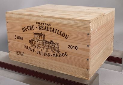 * 6 bottles Château DUCRU BEAUCAILLOU - 2nd...