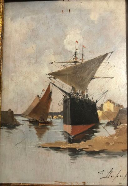 Eugéne GALIEN-LALOUE (1854-1941)
Boat at...