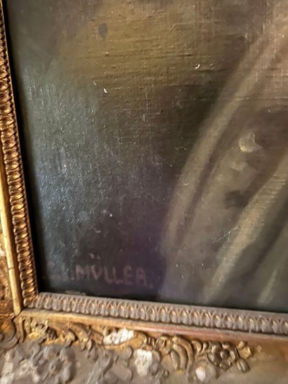 null Charles Louis Müller (1815-1892)
Portrait of Princess Grégoire Ghika
Oil on...