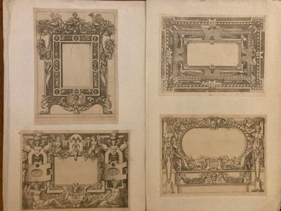 D'après Wendel II DIETTERLING After Wendel II DIETTERLING 
Twenty ornamental etchings,...