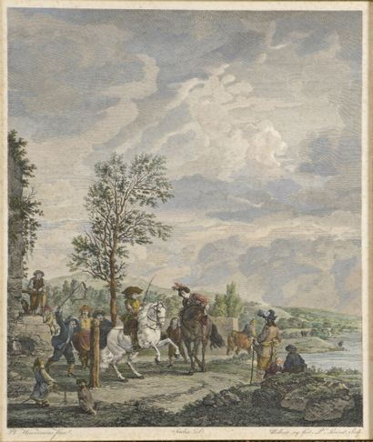 D'après Philips WOUVERMANS, gravé par LAURENT et Georges MALBESTE (1754-1843)