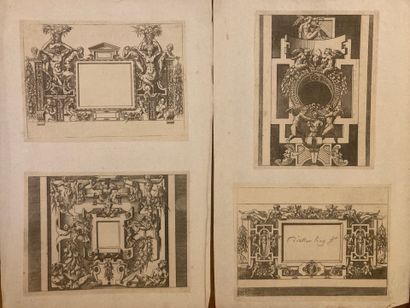D'après Wendel II DIETTERLING After Wendel II DIETTERLING 
Twenty ornamental etchings,...