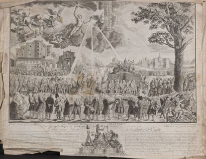 null Mariano BOVI (1758-1813)
Louis XVI stopt in his Flight at Varennes / Arrestation...