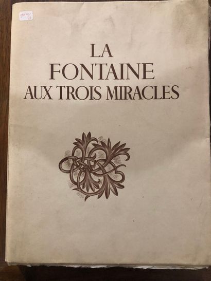 null Charles KUNSTLER, illustrated by PERRAUDIN La Fontaine aux trois miracles
An...