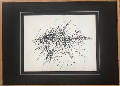 Jacques GERMAIN (1915-2001) Jacques GERMAIN (1915-2001)
Abstract composition.
Ink...