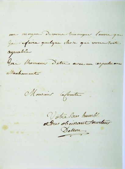 Vivant DENON (1747-1825) graveur et écrivain, directeur des Musées sous Napoléon,...