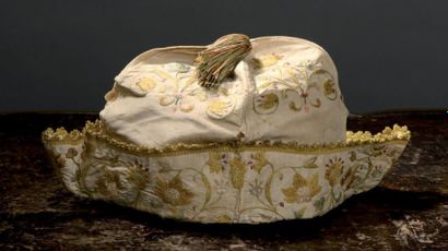Bonnet d'intérieur, 1er tiers du XVIIIe siècle....