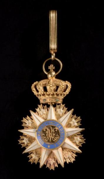 PORTUGAL Ordre de Notre Dame de la Conception de Villa Vicosa. Étoile de Commandeur....