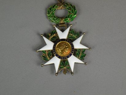 France 
Ordre de la Légion d'honneur. Étoile de Chevalier, IIIe République. Argent,...
