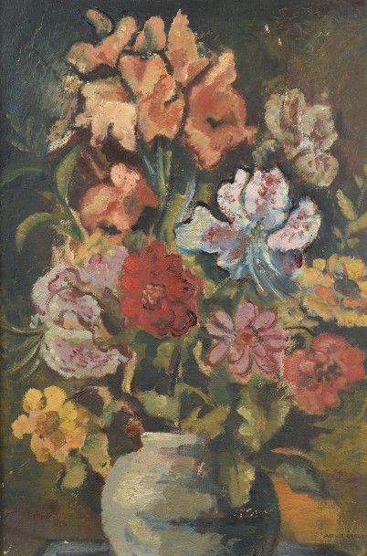 null Arthur GREVELL (1891-1966)

Fleurs

Huile sur toile signée au dos.

55 x 38...