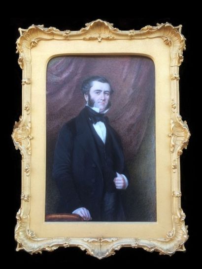 null William Charles ROSS (1794-1860)

Portrait d'homme à la redingote noire

Portrait...