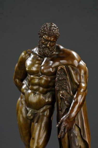 null Entourage de Giacomo Zoffoli (1731- 1785), Rome vers 1790-1800

Hercule Farnèse

Bronze...