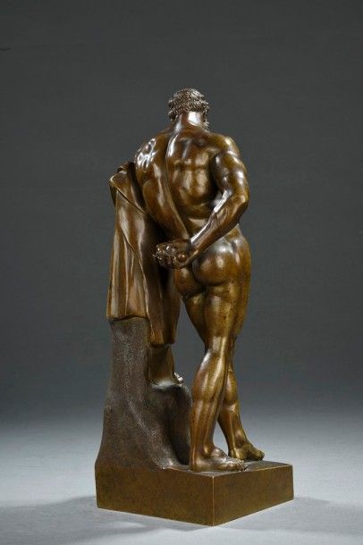 null Entourage de Giacomo Zoffoli (1731- 1785), Rome vers 1790-1800

Hercule Farnèse

Bronze...